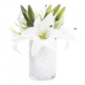 Парфюмированный цветочный аромат белые лилии Côte Noire "Елочка" / 342286