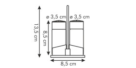 Набор для специй (соль, перец) на подставке &quot;Tescoma /CLUB&quot; / 145493
