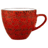 Чайная чашка 190 мл красная  Wilmax "Splash" / 261416