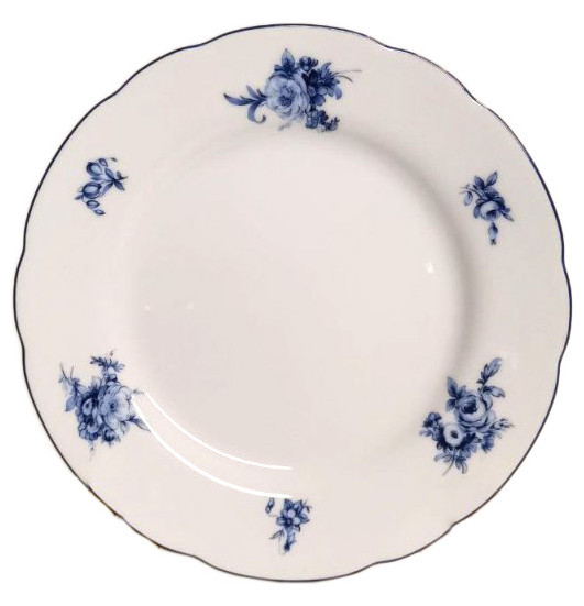 Набор тарелок 19 см 6 шт  Thun &quot;Констанция /Синие цветы&quot; / 282028