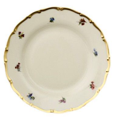 Набор тарелок 19 см 6 шт  Bohemia Porcelan Moritz Zdekauer 1810 s.r.o. &quot;Анжелика /Мелкие цветы /СК&quot; / 072007