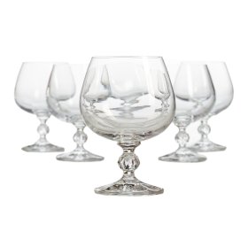Бокалы для бренди 250 мл 6 шт  Crystalite Bohemia &quot;Sterna /Клаудия /Без декора&quot; / 119766