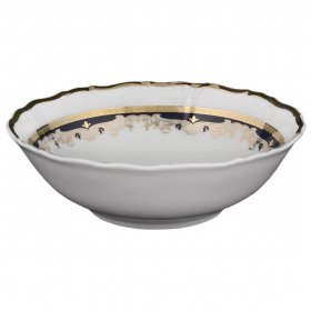 Набор салатников 19 см 6 шт  Thun &quot;Мария-Луиза /Лилии на синем&quot; / 122342