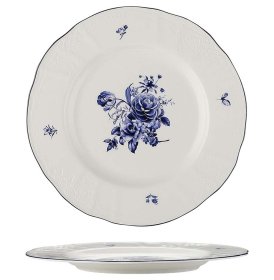Тарелка 26 см  P.L. Proff Cuisine &quot;Blue Flower&quot; (6шт.) / 345707