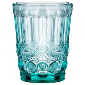 Стаканы для виски 270 мл 6 шт бирюзовые  LEFARD &quot;Серпентина /Muza color&quot; / 220737
