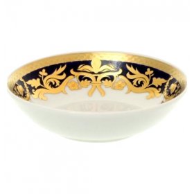 Набор розеток 11 см 6 шт  Falkenporzellan &quot;Наталия /Кобальт в золотой роскоши&quot; / 137673