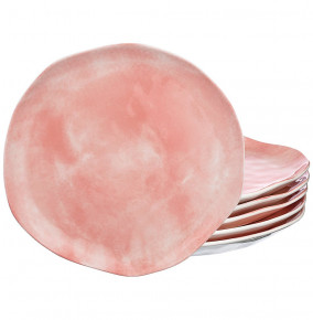 Набор тарелок 26 см 6 шт  LEFARD "Парадиз /Розовый закат" / 187515