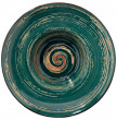 Тарелка 20 см глубокая зелёная  Wilmax &quot;Spiral&quot; / 261631