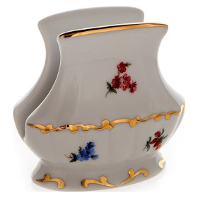 Салфетница  Bavarian Porcelain &quot;Мария-Тереза /Мелкие цветы /Отводка золото&quot; / 114136