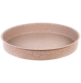 Форма для выпечки 34 х 5 см антипригарное покрытие 4 л коричневая  O.M.S. Collection &quot;GRANITE OVEN TRAYS&quot; / 225840