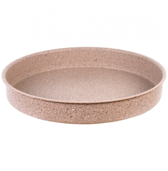 Форма для выпечки 34 х 5 см антипригарное покрытие 4 л коричневая  O.M.S. Collection &quot;GRANITE OVEN TRAYS&quot; / 225840