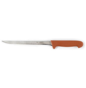 Нож филейный 20 см  P.L. Proff Cuisine "PRO-Line" коричневый / 316439