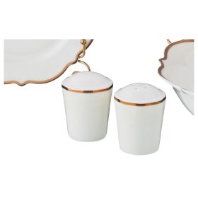 Столовый сервиз на 6 персон 25 предметов (без супника)  LEFARD &quot;узор /золотая цепочка&quot; / 186229