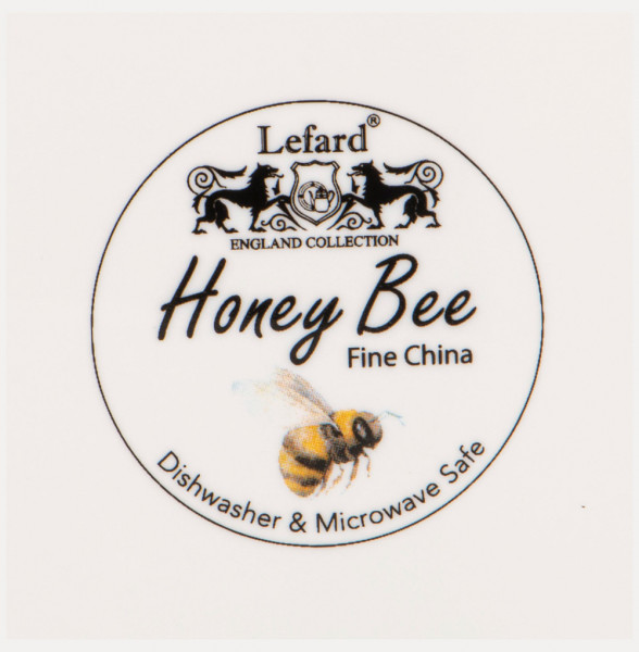 Банка для сыпучих продуктов 360 мл с деревянной крышкой  LEFARD &quot;Honey bee&quot; / 256519