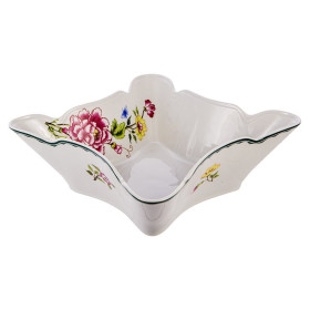 Салатник 20 см квадратный  Epiag &quot;Аляска /Цветы /2731&quot; / 166725