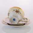 Набор чайный на 6 персон 18 предметов  Weimar Porzellan &quot;Анна-Амалия /Золотой букет&quot; (подарочная упаковка) / 048163