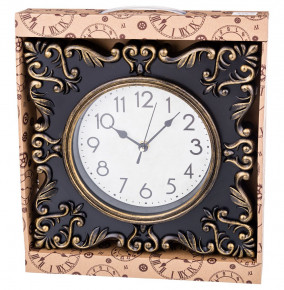 Часы настенные 30 х 30 см кварцевые  LEFARD "ROYAL HOUSE/Антик коричневый" / 187965