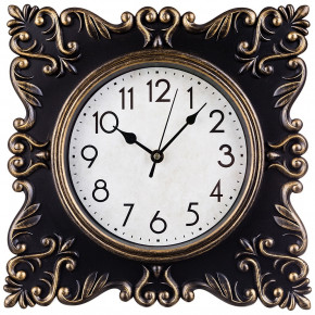 Часы настенные 30 х 30 см кварцевые  LEFARD "ROYAL HOUSE/Антик коричневый" / 187965