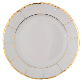 Тарелка 21 см 1 шт  Thun "Менуэт /Отводка золото" / 245258
