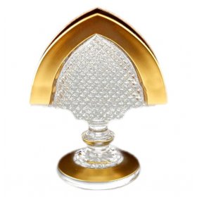 Салфетница 14 см н/н Crystal Heart "CRYSTAL HEART /Матовое золото" / 118382