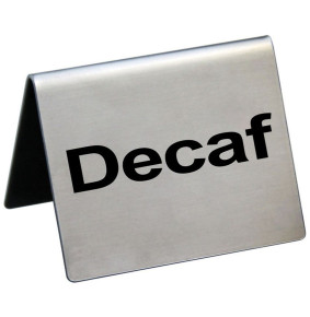 Табличка 5 х 4 см  P.L. Proff Cuisine "Decaf" / 315249