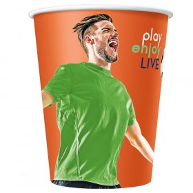 Стакан 250 мл 1500 шт Формация "Football" / 319215