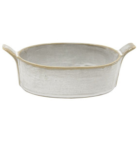 Блюдо 15 х 8 х 4 см овальное с ручками 200 мл  P.L. Proff Cuisine "Gray Oval Bucket /Frutti di Mare" / 352717