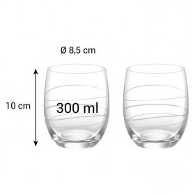 Стаканы для воды 300 мл 2 шт  Tescoma &quot;UNO VINO Vista&quot; / 272585