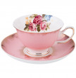 Набор чайных пар 200 мл 6 шт  LEFARD &quot;Букет /Розовый&quot; / 189685