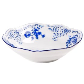 Набор салатников 16 см 6 шт  Thun &quot;Бернадотт /Синие розы&quot; / 030434