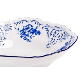 Набор салатников 16 см 6 шт  Thun &quot;Бернадотт /Синие розы&quot; / 030434