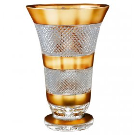 Ваза для цветов 35 см н/н  Crystal Heart &quot;CRYSTAL HEART /Матовое золото&quot; / 115857