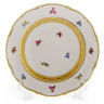 Набор тарелок 22 см 6 шт глубокие  Bavarian Porcelain "Мария-Тереза /Мелкие цветы /Золотая лента" / 103874
