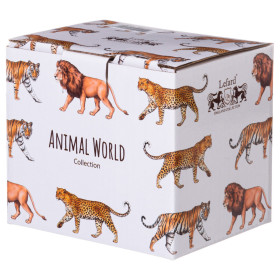 Кружка 400 мл  LEFARD &quot;Animal world /Тигр&quot; / 264010