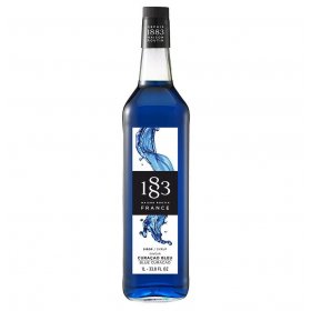 Сироп 1 л 6 шт &quot;Блю Кюрасао /1883 Maison Routin&quot; / 314280