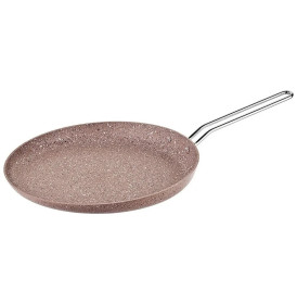 Блинница 26 см антипригарное покрытие коричневая  O.M.S. Collection &quot;Granite Crepe Pan&quot; / 247090