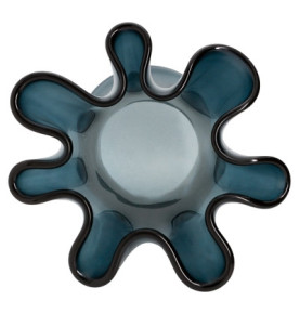 Ваза для цветов 30 см тёмно-синий матовый  SAN MIGUEL "Artesania" (инд.упаковка) / 323137