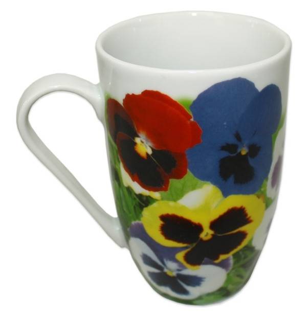 Кружка 440 мл  Thun "Милан /Анютины глазки" / 232505