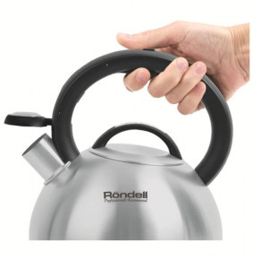 Чайник 2,5 л со свистком  Rondell "Point" / 262976