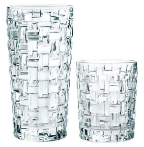 Набор стаканов 12 предметов (стаканы для воды 6 шт по 395 мл + для виски 6 шт 330 мл)  Nachtmann "Bossa Nova" / 313555