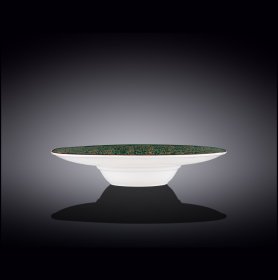 Тарелка 27 см глубокая зелёная  Wilmax &quot;Splash&quot; / 385927