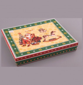 Блюдо 26 х 21 х 3 см Ёлка  LEFARD "Christmas Collection /Санта-Клаус" / 192320
