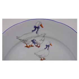 Блюдо 30 см круглое  Leander &quot;Мэри-Энн /Гуси&quot; / 078224