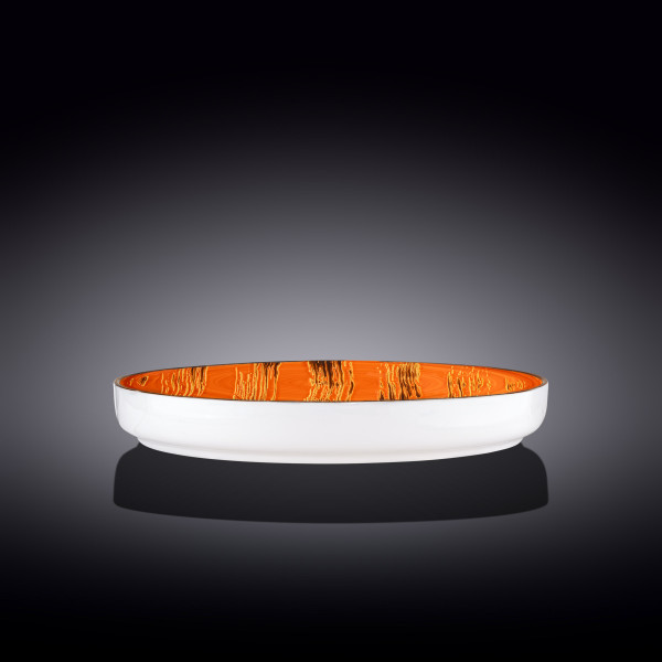 Тарелка 28 см оранжевая  Wilmax &quot;Scratch&quot; / 261818