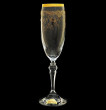 Бокалы для шампанского 170 мл 6 шт  Rona &quot;Ларго /Золотой вьюнок&quot; / 018486