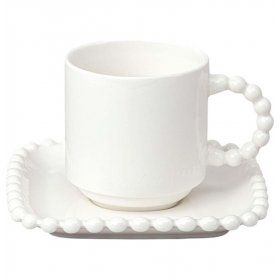 Чайная пара 220 мл 7,5 х 10,5 х 8 см  LEFARD "Pearl" / 354335
