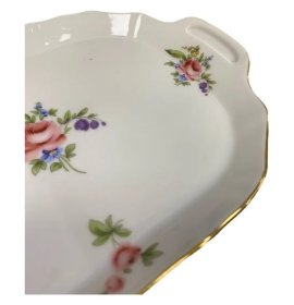 Поднос 23 х 15 см прямоугольный  Thun &quot;Бернадотт /Полевой цветок&quot; / 006269