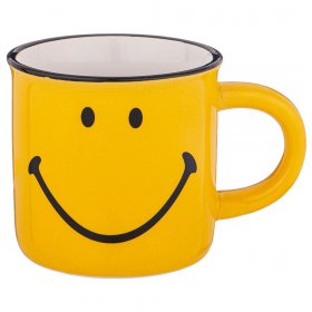 Кружка 180 мл 7 х 6,5 см  LEFARD "Веселый смайлик" / 234784