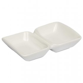 Соусник 12 х 7,3 х 2,3 см двойной по 50 мл 8 шт (8шт.) / 321265