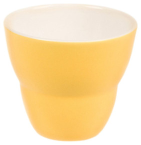 Чайная чашка 250 мл без ручек 6 шт  P.L. Proff Cuisine "Barista /Жёлтый"   / 314634